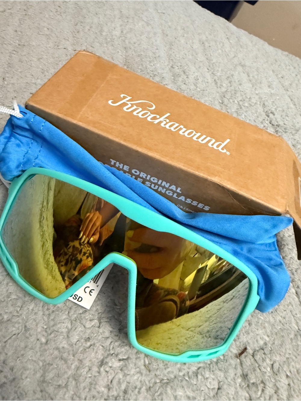 Knockaround Campeones Sport Sunglasses House Party NWT
